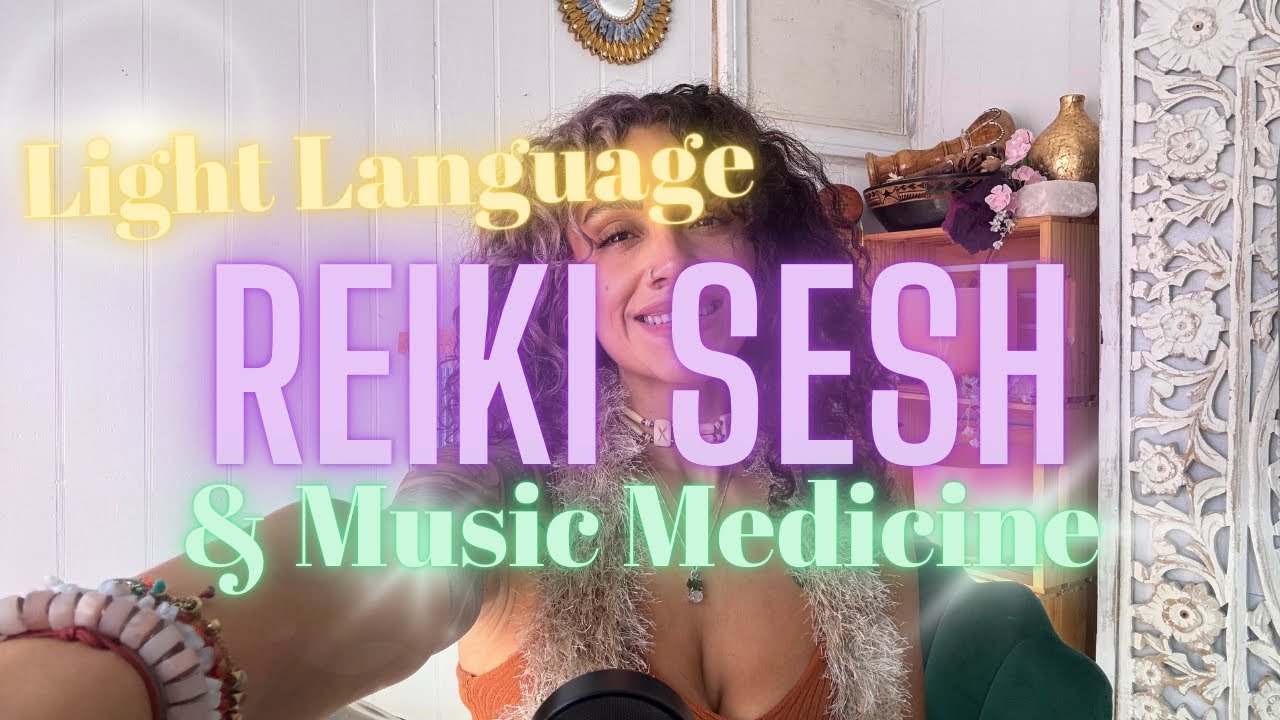 Light Language Reiki & Singing | ASMR-ish Healing Frequencies Sound ...