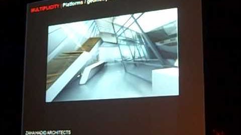 SIGGRAPH 2008 - Complexity Panel - Zaha Hadid Architects