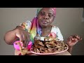 GLUTEN FREE FRIED CRABS ASMR EATING SOUNDS