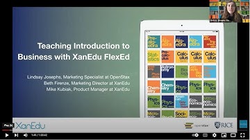 Teaching Introduction to Business with XanEdu FlexEd