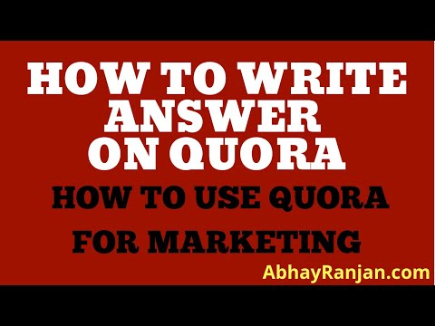 how-to-use-quora-for-marketing-|-how-to-write-answer-on-quora-|-ask-quora-2019