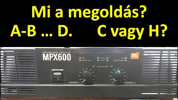 Mi a megoldás?A-B … D.      C vagy H?