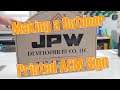 Vectric Aspire and Shapeoko XXL ACM Aluminum Outdoor Printed Sign