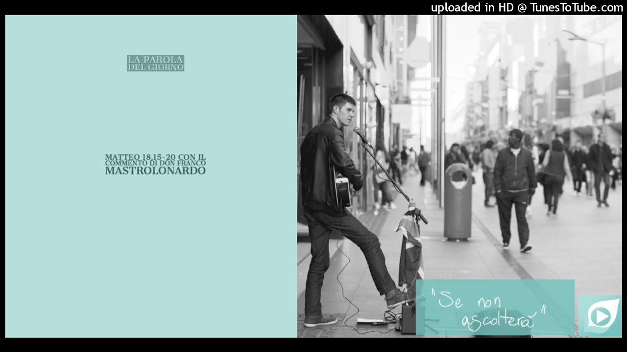 Vangelo dell'11 Agosto 2021 Matteo 18, 1520 con il commento di don Franco Mastrolonardo YouTube Vangelo dell'11 Agosto 2021 Matteo 18, 1520 con il commento di don Franco Mastrolonardo YouTube