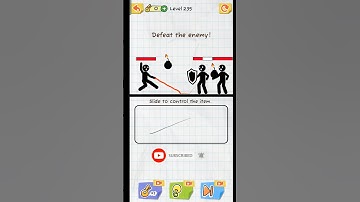 Defeat the enemy | draw 2 Save gameplay | level 235 |#draw2save #shorts