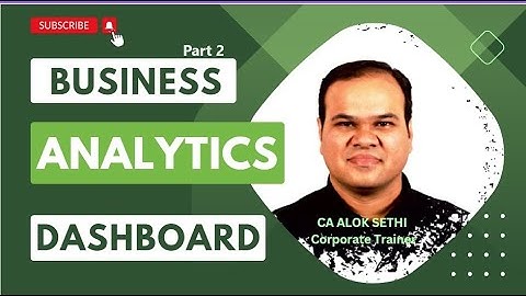 Mastering Business Analytics - Part 2 || CA Alok A Sethi #analytics #excel