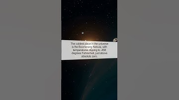 Uncovering the Wonders of the Universe: The Coldest Place in Space!