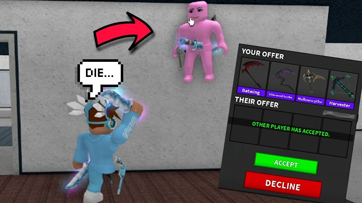 I Met A CREEPY HACKER, And She Tried To SCAM ME... (Murder Mystery 2)