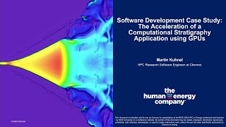 Technical Talk: Software Development Case Study: The Acceleration of a Computational Stratigraphy Ap