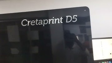 EFI Cretaprint D5 Digital Printing Machine