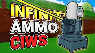 【Tutorial】🔥Working Infinite Ammo CIWS🔥 Tutorial In Build A Boat Roblox 【Military Base Tuto Part4】