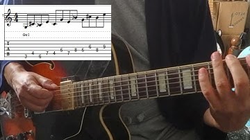 Diminished Arpeggio in Tritones Lick (with tabs) - DP