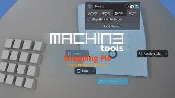 MACHIN3tools 1.12 - Snapping Pie