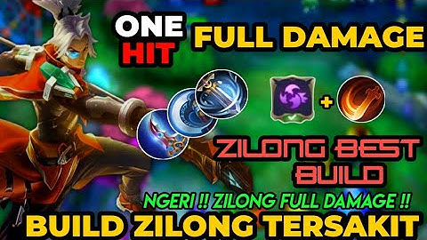 NGERI !! ZILONG FULL DAMAGE !! ONE HIT [BEST BUILD] BUILD ZILONG TERSAKIT ~ EXEGAMING