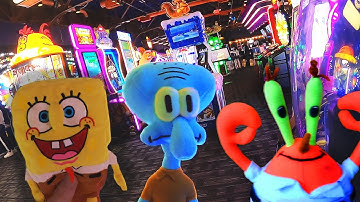 SQUIDWARD ARCADE CLAW MACHINE FAIL 2