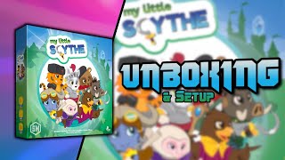 My Little Scythe Unboxing & Setup by Stonemaier Games