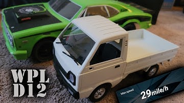 WPL D12 Speed Testing