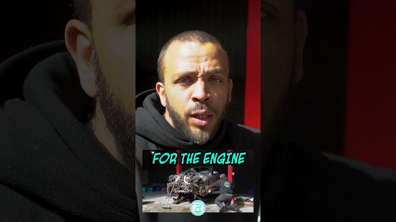 Stripping the V8 Engine from a Mercedes-Benz E500 (W207) | Rennen Autoteile #mercedes  #automobile