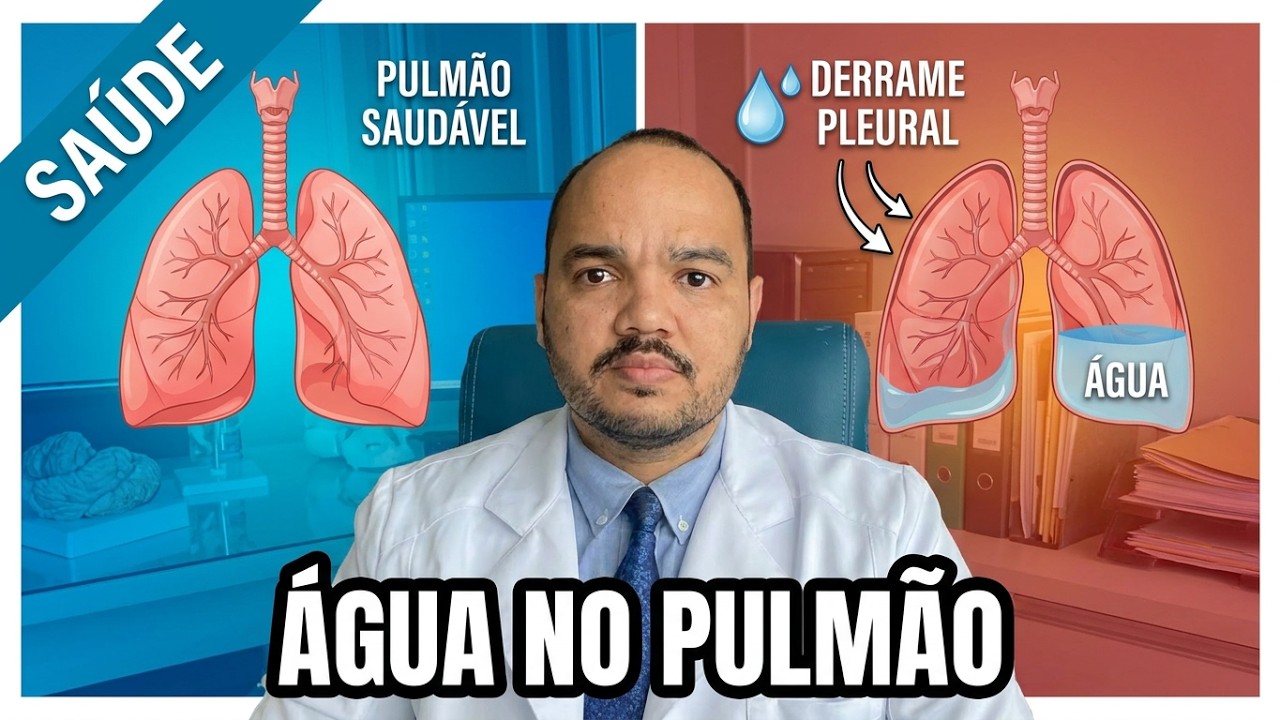 Água no pulmão? Entenda o que é o derrame pleural e como tratá-lo - YouTube