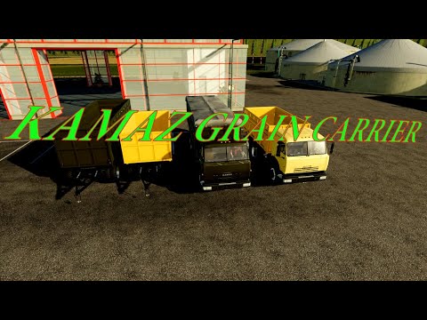 Farming Simulator 19 MODS KAMAZ GRAIN CARRIER
