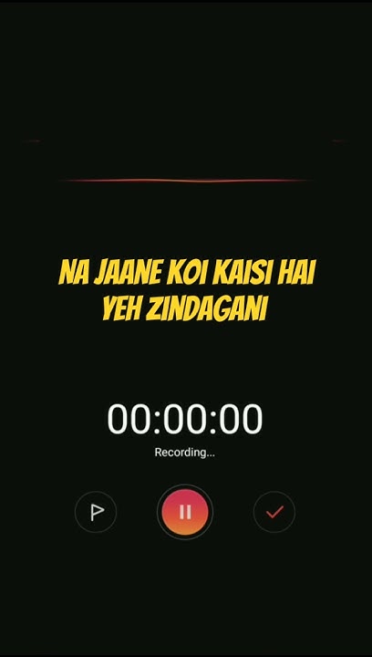 Na Jaane Koi Kaisi Hai Yeh Zindagani Lyrics Na Jaane Koi Kaisi Hai Yeh Zindagani | #shorts #shortvideo #sid #