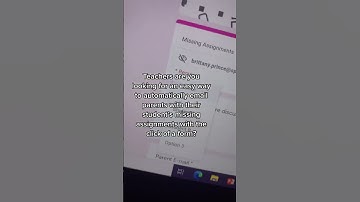 Automatically email parents Student Missing Assignments with Google Forms! #teacherhack #teachertip