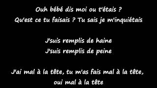 Aya - J&#39;ai mal (Lyrics)