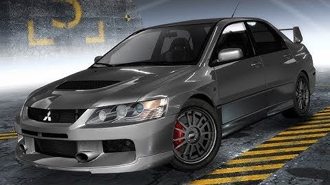 NFS ProStreet - Mitsubishi Lancer Evolution IX MR-edition