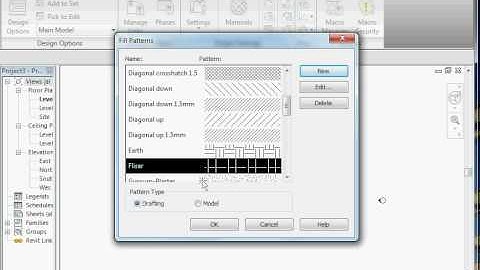 Import custom Fill Patterns in Revit 2010
