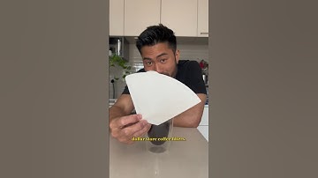 Using coffee filters from the dollar store