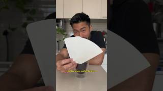 Using coffee filters from the dollar store