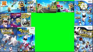 Rayman Raving Rabbids Minion Rush Green Screen