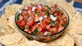 Pico De Gallo Recipe - Easy Homemade Salsa