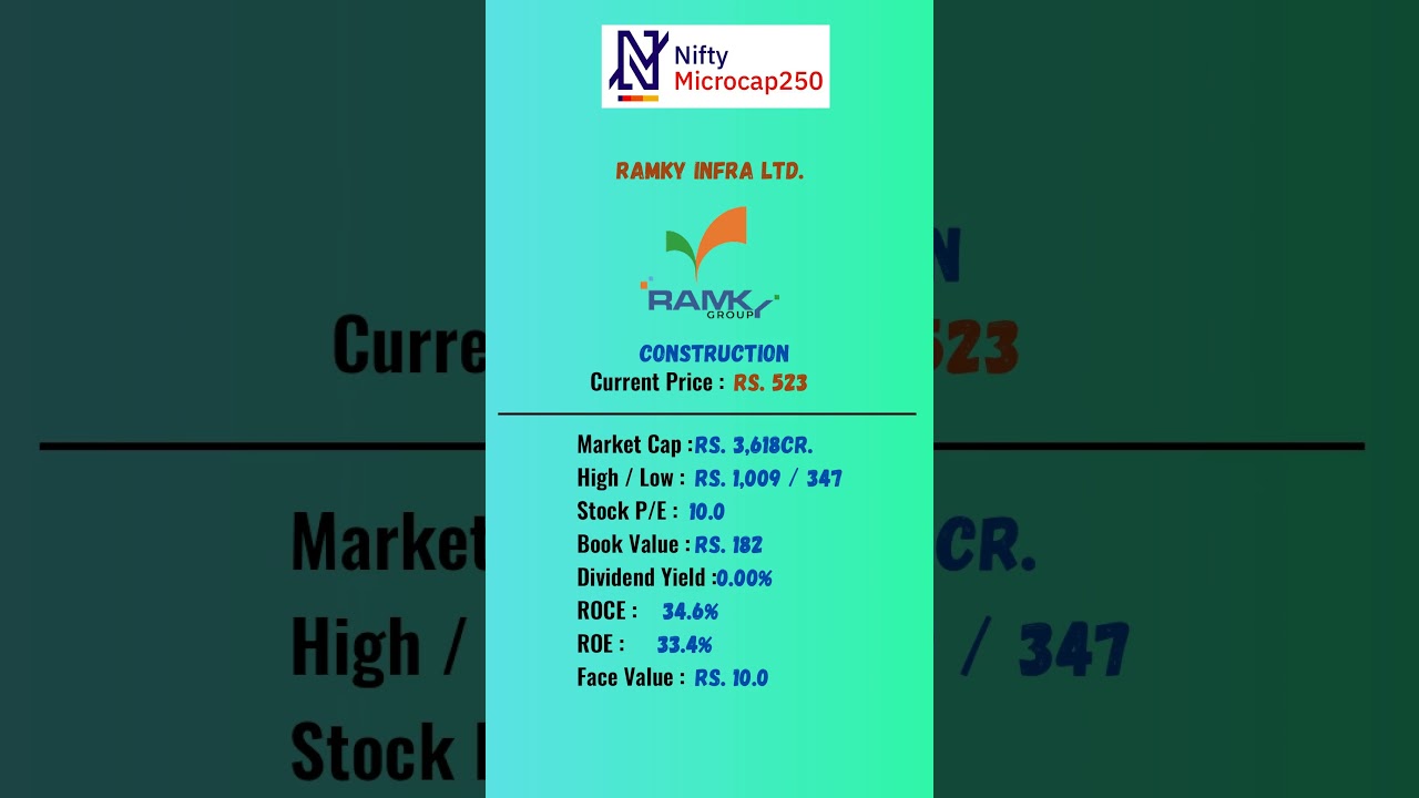 ramky infra ltd | 