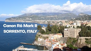 Sorrento Italy Video on Canon R6 Mark II with RF 1535 2.8L