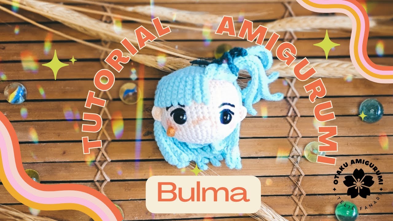 Bulma Hat Tutorial Bulma (Chaveiro) - Amigurumi Tutorial | Simony Ruivo @otakuamigurumi ...