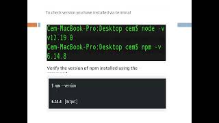 React Js Environment Setup