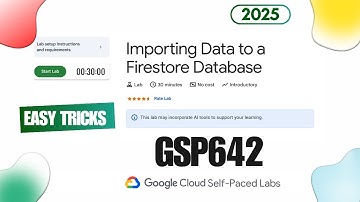 Importing Data to a Firestore Database | GSP642 | #googlecloud #arcade #qwiklabs