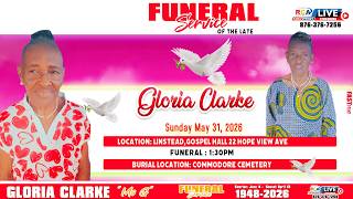 Gloria Clarke / Ms G {Funeral Service}