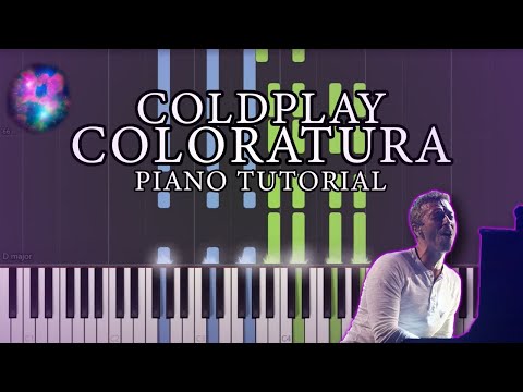 Coldplay - Coloratura (Live + Studio Version) Piano Tutorial Cover