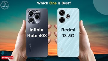 Infinix Note 40x vs Redmi 13 5G | Full Comparison 🔥