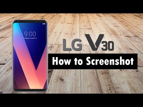 LG V30 How to Take a Screenshot