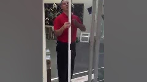 Sliding screen door adjustment