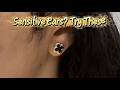 Black Clover Stud Earrings Review ✨ 14K Gold Look for Under $10?! #ad #amazoninfluencer