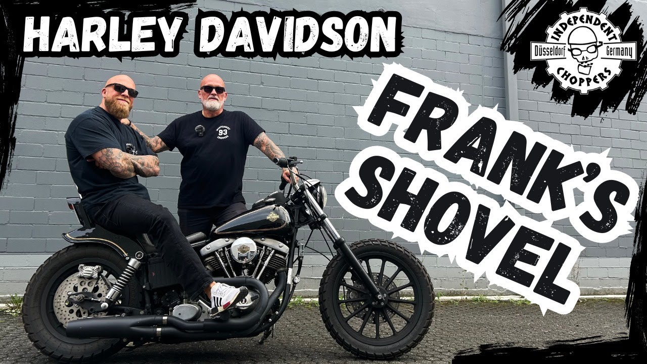 Independent Choppers - Frank stellt seine Harley Davidson neue alte Shovelhead vor.