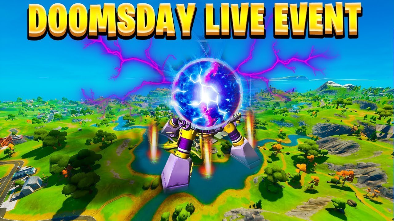 *LIVE* Fortnite FLOODED MAP EVENT! (DOOMSDAY FULL EVENT ...