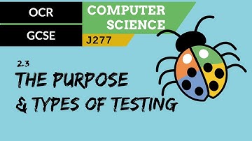 77. OCR GCSE (J277) 2.3 The purpose & types of testing