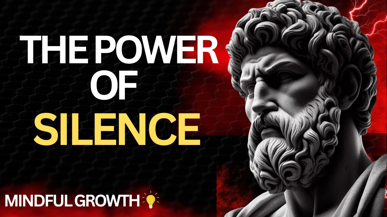 THE POWER OF SILENCE A STOIC MORINING RITUAL | STOICISM |