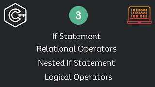 Mastering C++ Basics: If Statement ,Relational Logical Operators| Programming Fundamentals Lecture 3