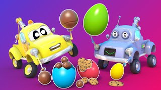 The Robot Car is back!  | InvenTom The Tow Truck | Car City World App screenshot 3